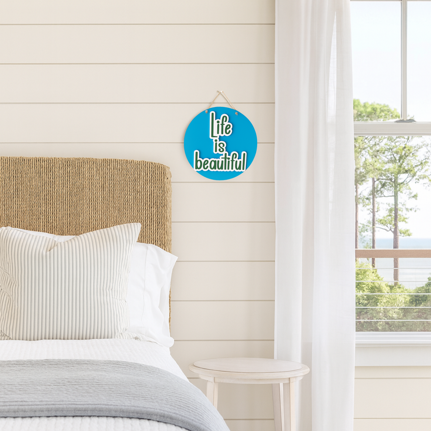Life is Beautiful Wall Sign