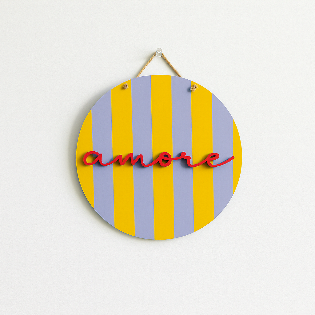 Amore Wall Sign