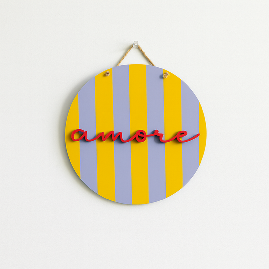 Amore Wall Sign
